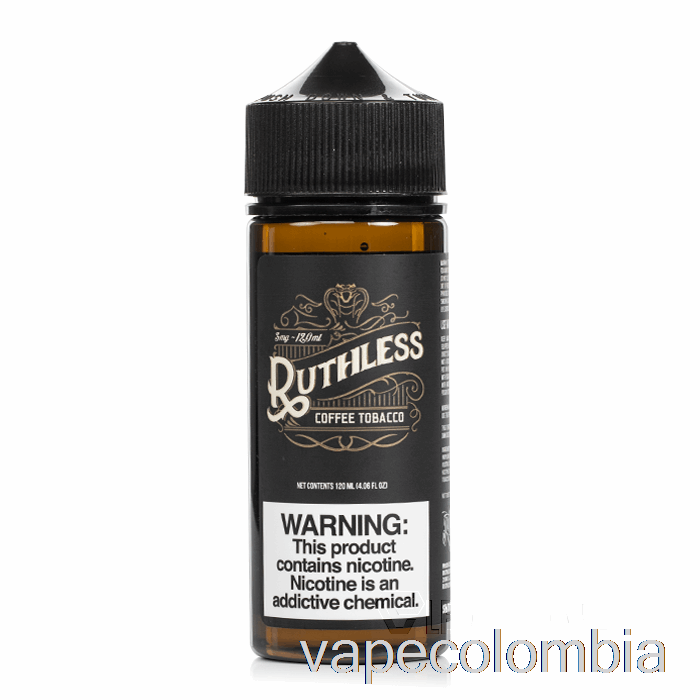 Vape Recargable Café Tabaco - Vapores Despiadados - 120ml 0mg